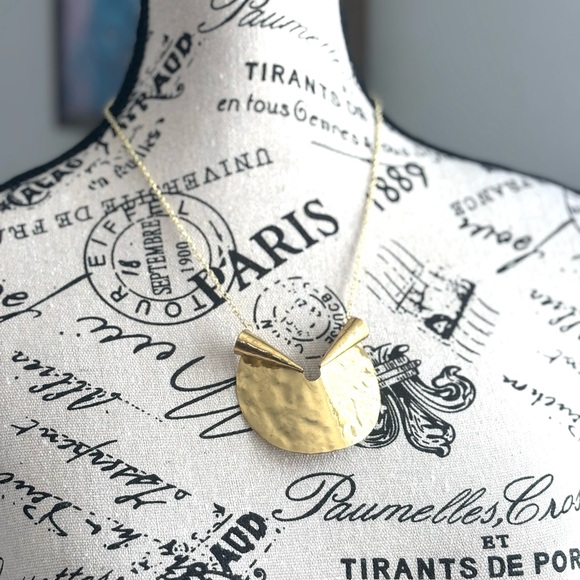 Sculptural Scroll Necklace - Picture 6 of 6